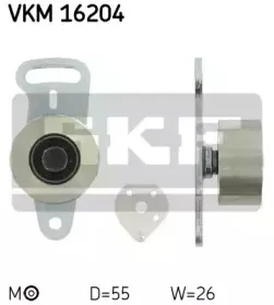 VKM 16204 SKF Натяжной ролик, ремень ГРМ